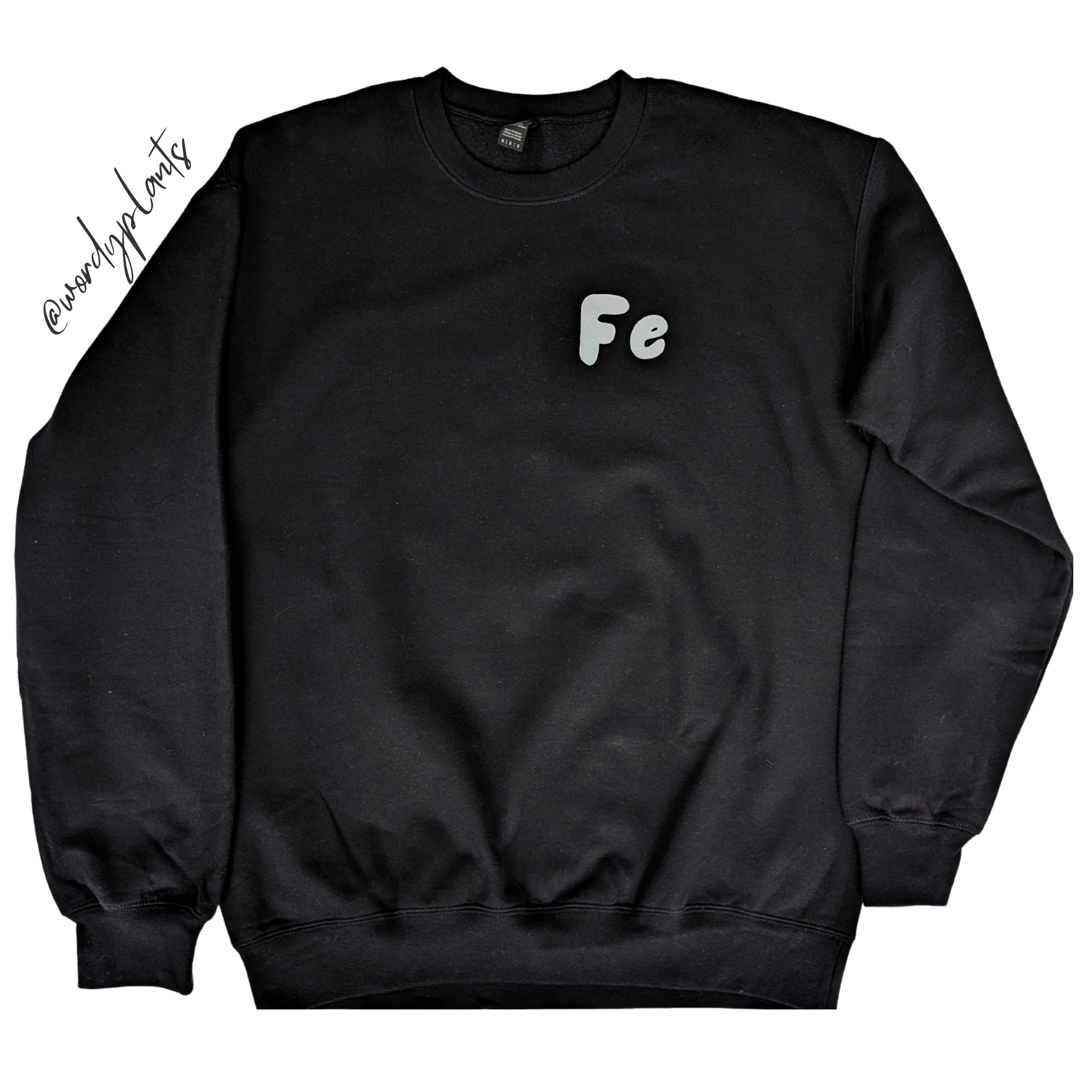 Suéter negra No estoy Loca solo tengo Fe