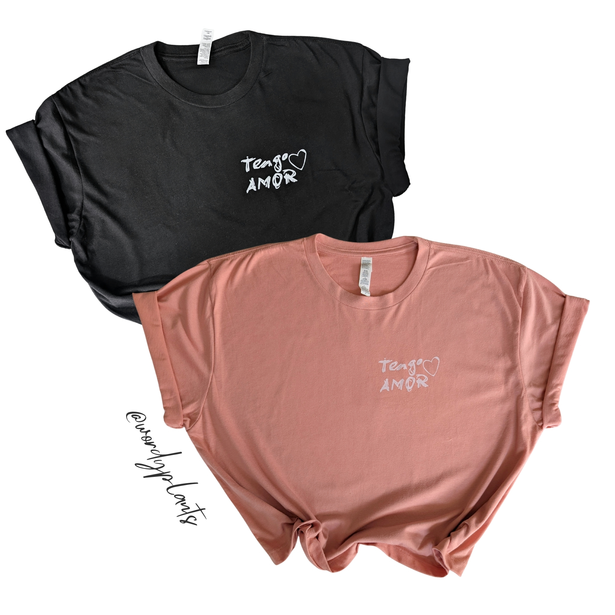 Crop Top con mensaje Tengo Amor